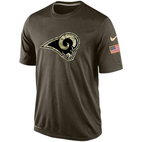 Men's Los Angeles Rams Salute To Service Nike Dri-FIT T-Shirt